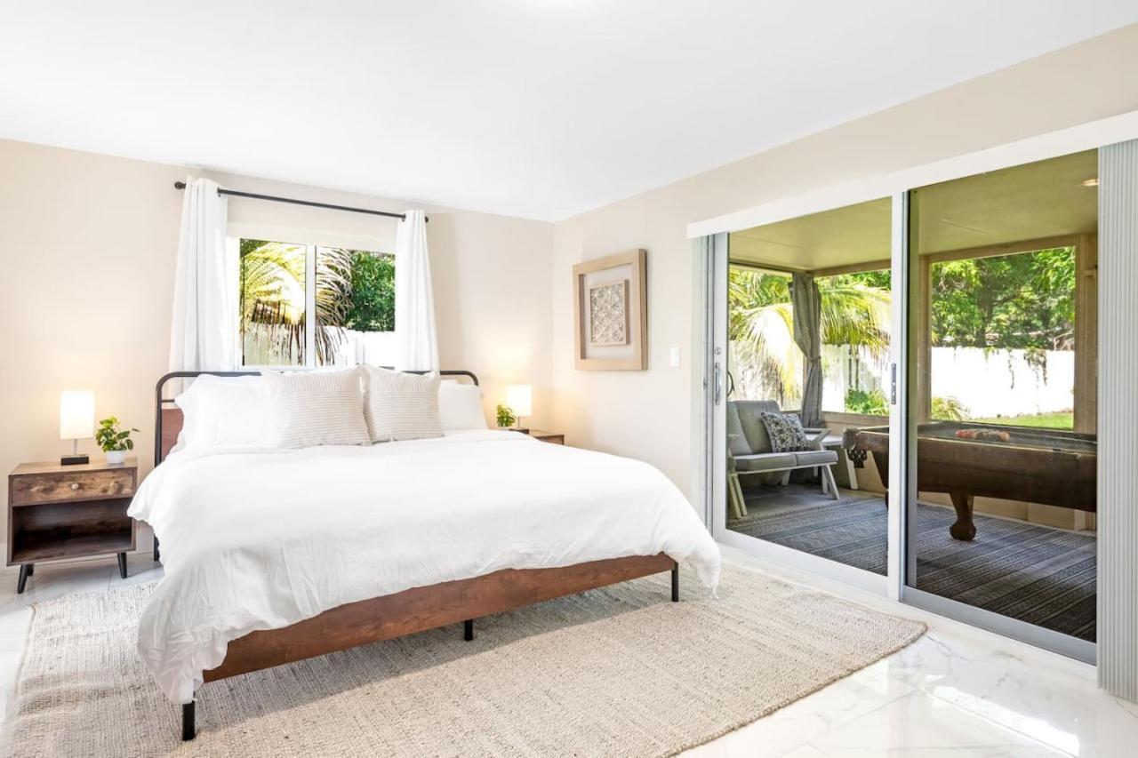 Modern Bungalow Near Wilton Drive I Pool Table فورت لودرديل المظهر الخارجي الصورة